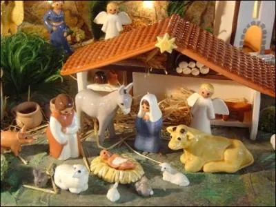 Je suis une représentation du bâtiment où est né Jésus Christ. Quesuis-je ?