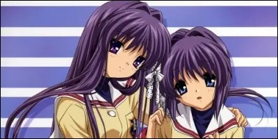Comment s'appelle la sur jumelle de Ryô Fujibayashi dans "Clannad" ?