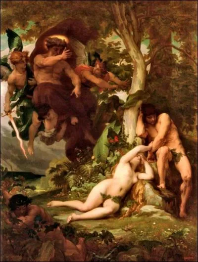 Quel peintre franais a ralis 'L'expulsion d'Adam et Eve ' ?