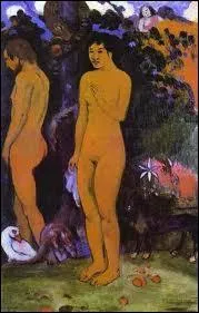 Ces ' Adam et Eve ' trs colors, sont de quel peintre ?