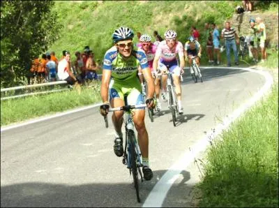 Ce coureur italien a t,  dfaut d'tre une menace, un suiveur patent du Texan, au point d'tre dsign par 'le boss' himself son successeur.