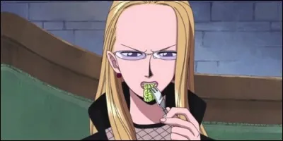 Avec quel membre CP 9 Kalifa mange-t-elle une fruit du démon ?