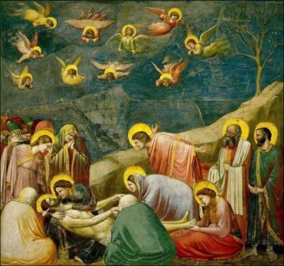 'Lamentation' Giotto di Bondonne