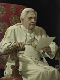 'Portrait du pape Benoit XVI' Michael Triegel