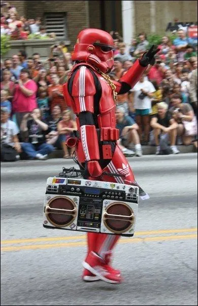 Ce stormtrooper, s'est recycl dans le ...