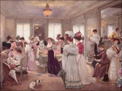 Qui a peint cette toile ' Cinq heures chez Paquin 'reprsentant un atelier de couture ?