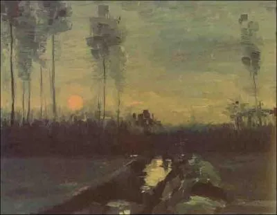 Ce ' Paysage  la tombe du jour ' a t ralis par quel artiste ?