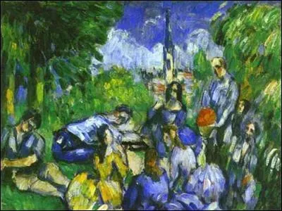 Qui a peint ce ' Djeuner sur l'herbe ' ?