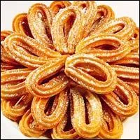 Les 'churros' sont des ptisseries typiquement italiennes.