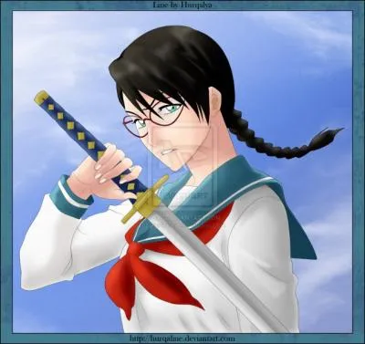 Son zanpakut se nomme 'Haguro Tonbo', elle s'appelle :