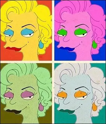 Pour quel peintre cette Marilyn Simpson a-t-elle pos ?