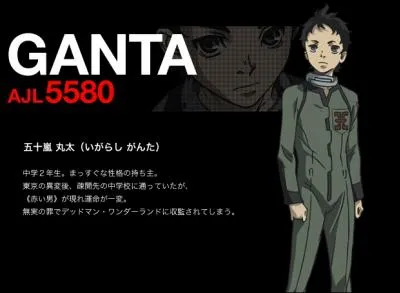 Ganta Igarashi, personnage principal de Deadman Wonderland est un combattant :