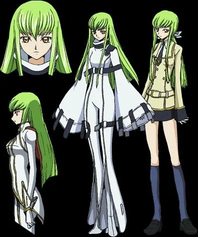 C. C. personnage de Code Geass est-une combattante :
