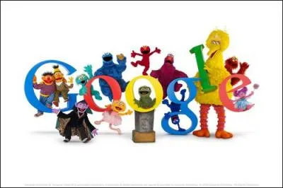 Google a aussi pens aux enfants avec les personnages...