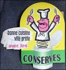 En 1795 qui a invent la conserve alimentaire ?