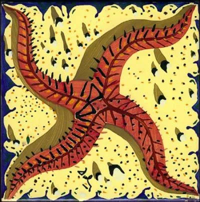 Qui a peint 'Etoile de mer' ?