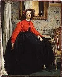 Qui a peint 'Jeune femme au gilet rouge' ?