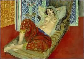 Qui a peint 'Odalisque � la culotte rouge' ?