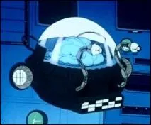 Capitaine Flam : Quel est le nom de ce fameux professeur qui a lui-mme dcid de transfrer son cerveau dans une machine ?