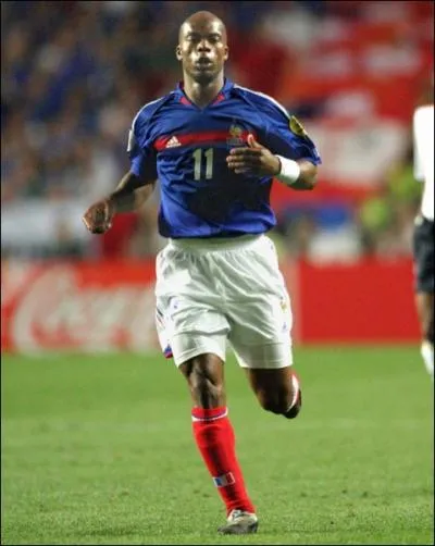Sylvain Wiltord en 92 slections a inscrit ... . .