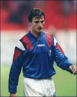 David Ginola en 17 slections a inscrit ... . .