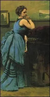 Qui a peint La dame en bleu ?