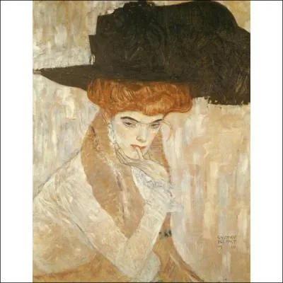 Qui a peint Femme au chapeau noir ?