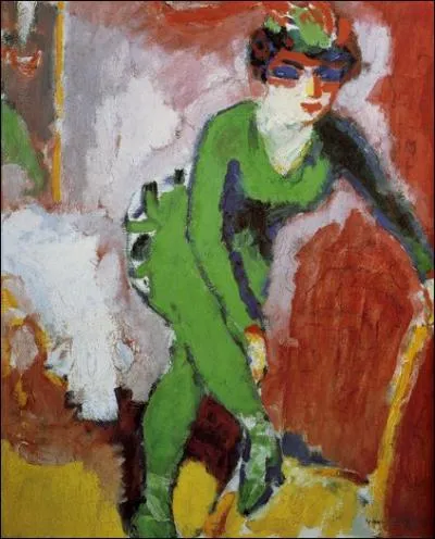 Qui a peint La femme au collant vert ?