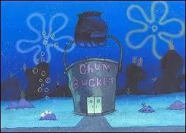 Quel personnage habite dans un seau ?