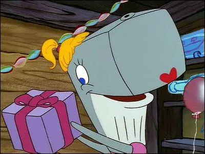 Comment s'appelle la fille baleine du Capitaine Krabs ?