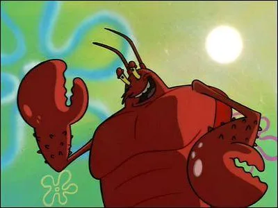 Quel est le nom du homard qui passe son temps  bronzer et faire de la musculation ?