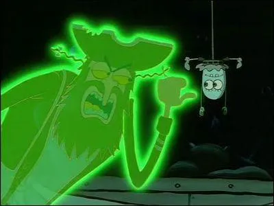 Comment s'appelle le fantme effrayant qui hante Bikini Bottom ?