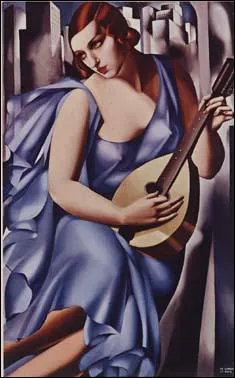 Qui a peint La robe bleue ?