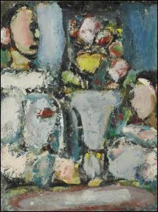 Qui a peint Pierrots blancs au bouquet ?