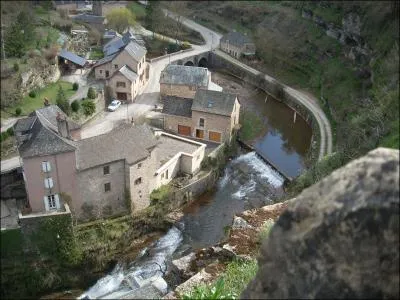 Quelle est la rivire responsable de ce curieux petit canyon ?