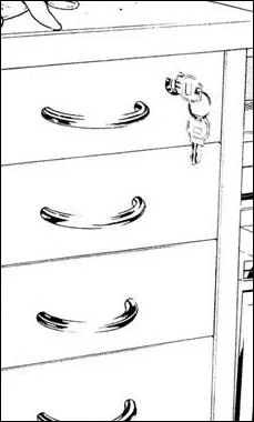 Dans quel tiroir de son bureau Light cache-t-il son Death Note ?