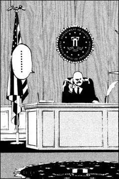  quelle organisation L fait-il appel pour mettre les policiers japonais et leurs familles sous surveillance ?