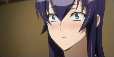 De quel club au lycée Saeko Busujima est-elle la présidente ?