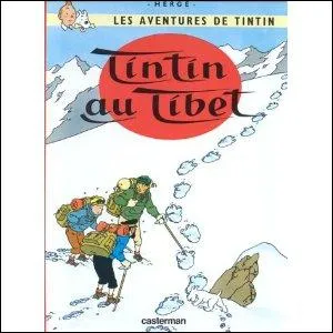 'Tintin au Tibet'' : Dans sa grotte, le yéti surprend Tintin qui essaie d'emmener Tchang. Qu'est-ce qui va effrayer l'homme-singe et provoquer sa fuite ?