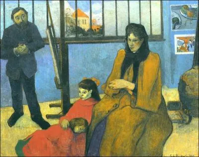 Quel peintre est l'auteur de la toile 'La famille Schuffenecker' ?