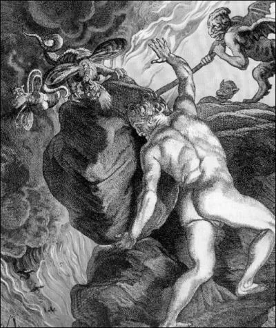 Zeus, furieux, envoya Hads dlivrer le dieu enchan, mais que fit Hads  Sisyphe ?