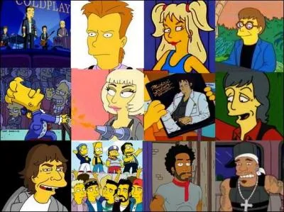 Lequel de ces personnages est un très bon chanteur ?