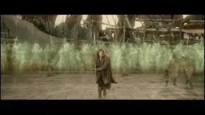 Qui arrive  point pour remporter la bataille dans 'Le retour du roi' ?