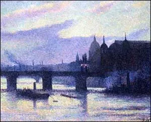 ' Vue de Londres ' est une toile peinte en 1893 par :