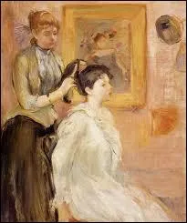Qui a peint 'La coiffure' ?