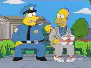 Quel est ce film o Homer a pris la place du hros ?