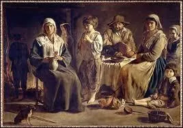 Qui a peint 'Famille de paysans' ?