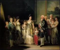 Qui a peint 'La famille de Charles IV' ?