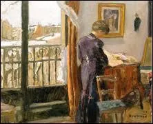 Qui a peint Jour d'hiver ?