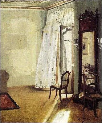 Qui a peint ``La chambre au balcon`` ?